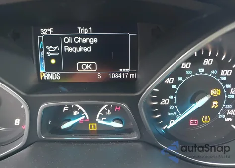 2016 Ford Escape Se из США, поврежденный, VIN 1FMCU9GX8GUC74490